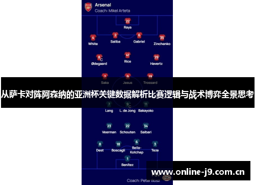 从萨卡对阵阿森纳的亚洲杯关键数据解析比赛逻辑与战术博弈全景思考